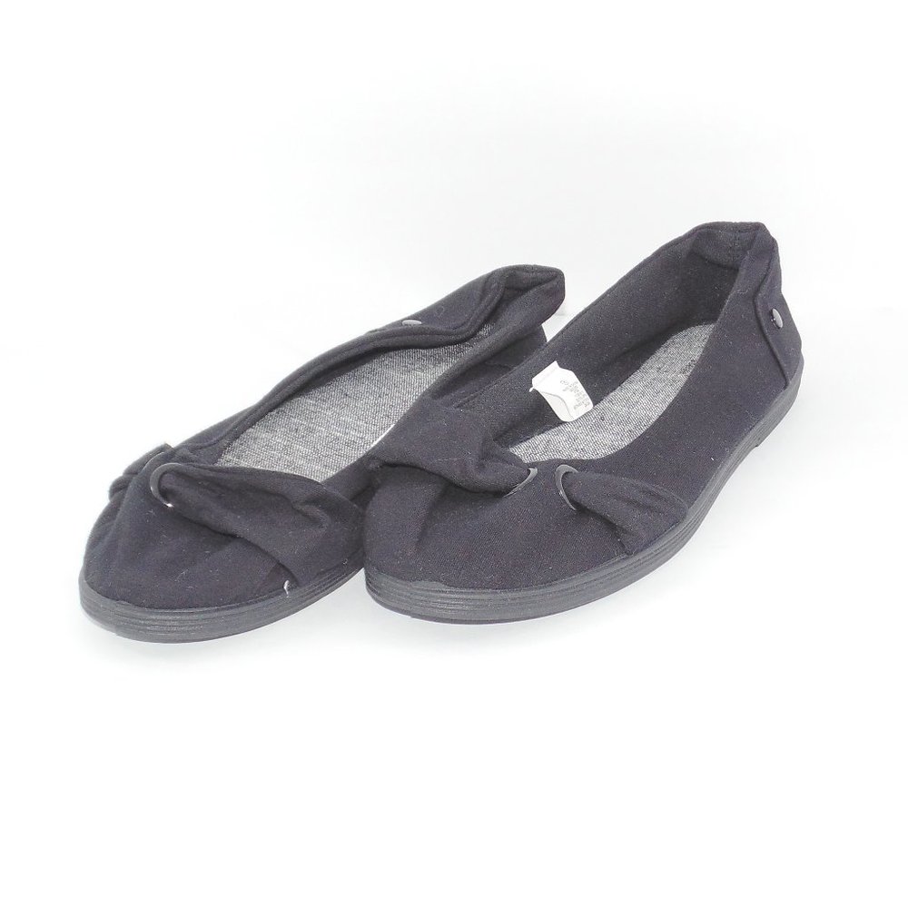 Enlighten Active Flats Memory Foam Black Size 8